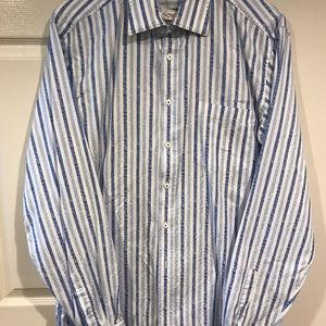 Men’s Bugatchi dress shirt XLT
